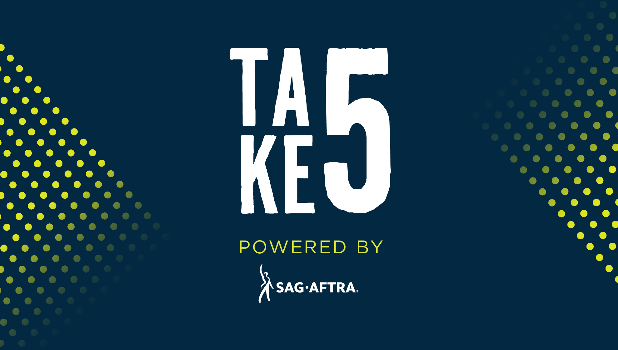 Take 5: 5 New Self-Tape Guidelines to be Excited About