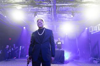 Hero image/carousel item for "Hip-Hop Talent Takes Center Stage at SXSW VIBE x Def Jam Showcase"
