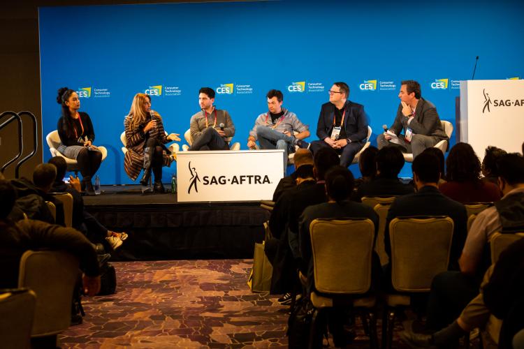Carousel image for "SAG-AFTRA, Tech Innovators and Performers Discuss the Advancement of Technology at CES 2023"