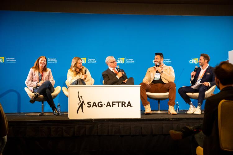  Hero image for "SAG-AFTRA, Tech Innovators and Performers Discuss the Advancement of Technology at CES 2023"