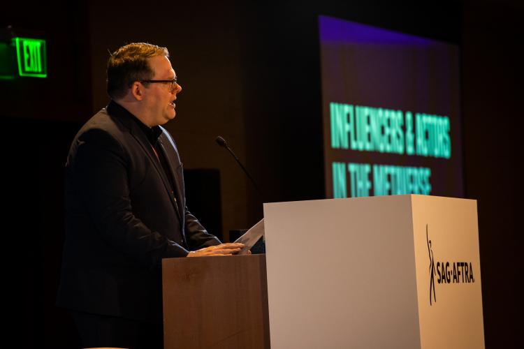 Hero image for "SAG-AFTRA, Tech Innovators and Performers Discuss the Advancement of Technology at CES 2023"