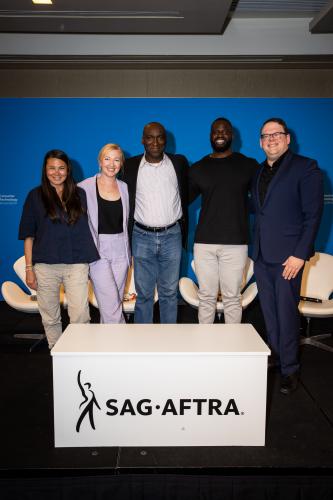 Hero image for "SAG-AFTRA, Tech Innovators and Performers Discuss the Advancement of Technology at CES 2023"