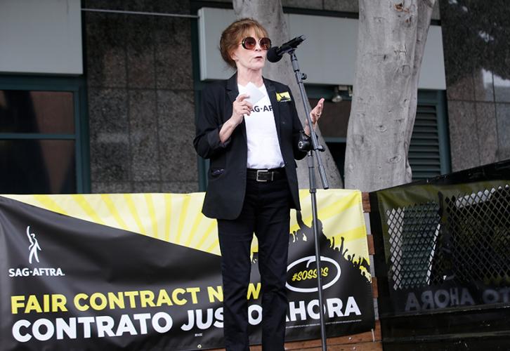 Los Angles Local President Patricia Richardson on Feb. 27. Photo credit: Maury Phillips/SAG-AFTRA