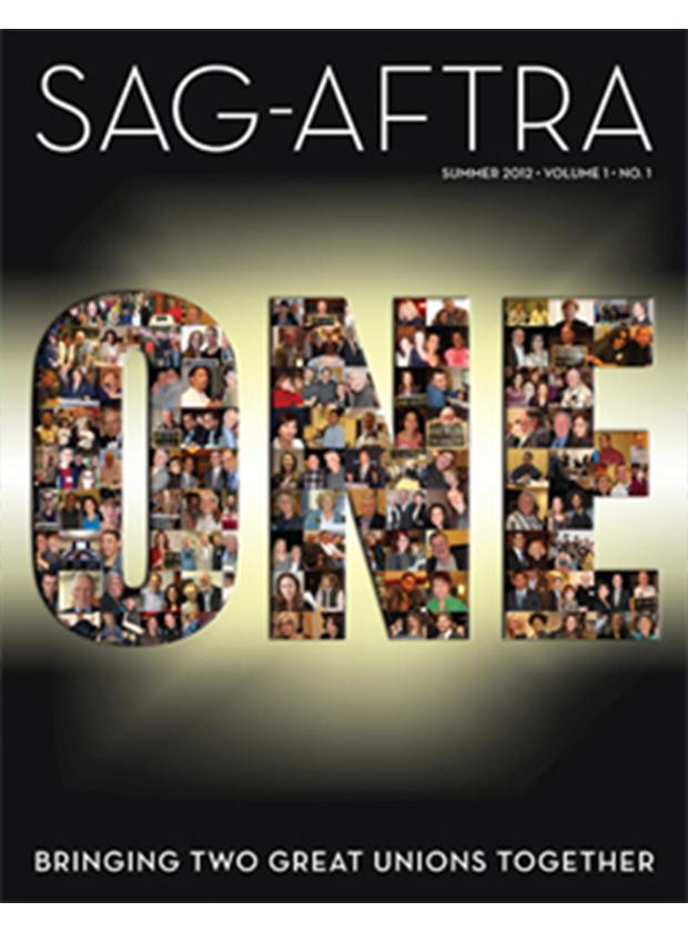 SAG-AFTRA Magazine Summer 2012 Cover