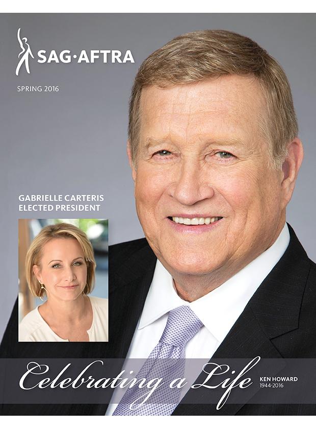 SAG-AFTRA Magazine 2016 Spring Issue