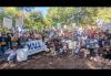 Members rally in Dallas. Members rally in Dallas.