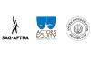 SAG-AFTRA, Actors Equity Association and American Federation of Musicians SAG-AFTRA, Actors Equity Association and American Federation of Musicians logos horizontally aligned on a white background