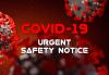 COVID-19 Safety Notice COVID-19 Safety Notice